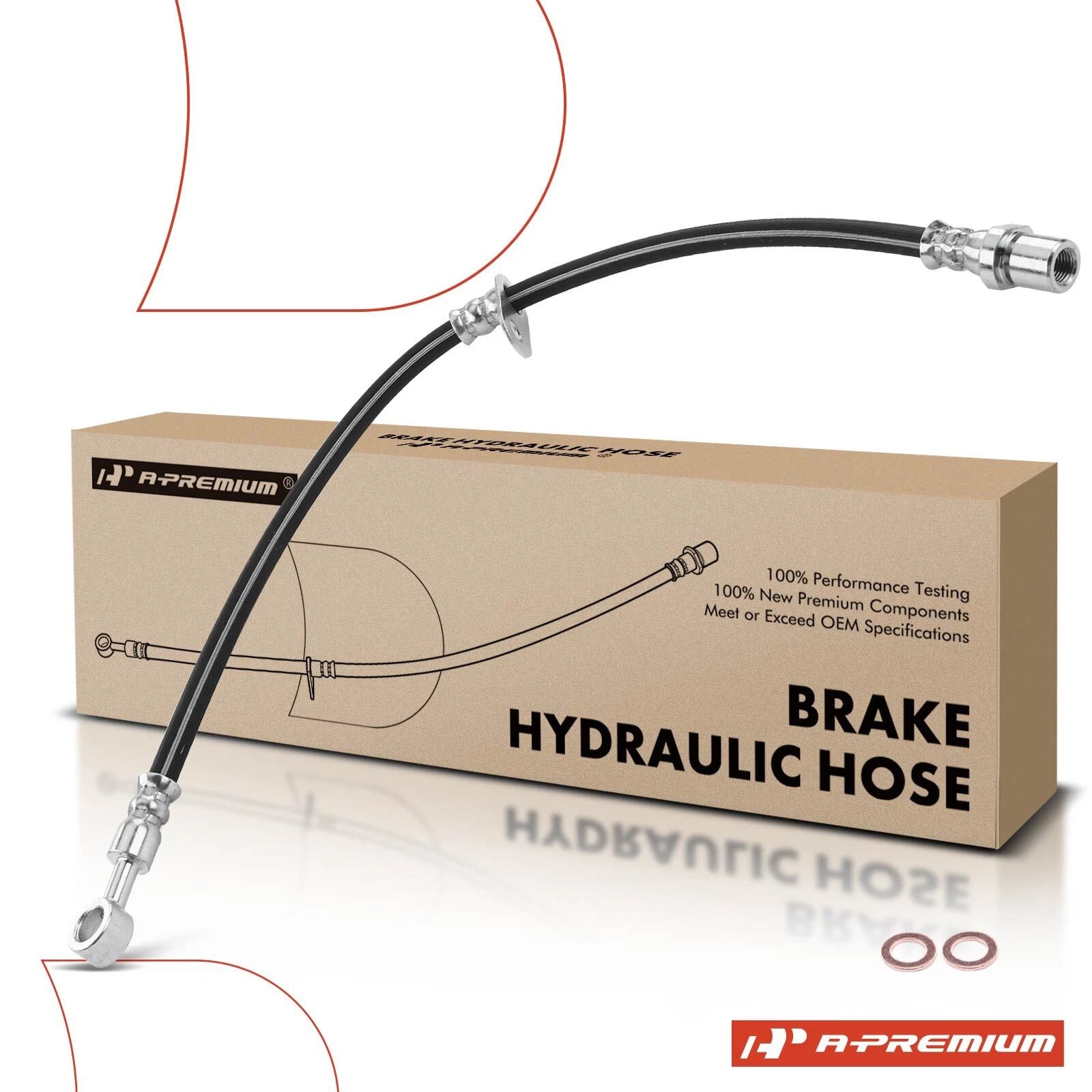 Rear Right Brake Hydraulic Hose for Subaru WRX STI (2013–2020)