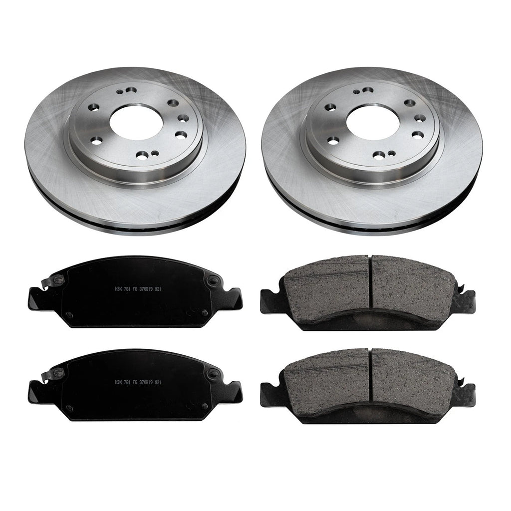 Brake Disc and Pad Kit for Chevrolet Silverado 1500 (2005–2018)