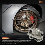 Front Pair Brake Calipers w/ Bracket for Honda Pilot (2003–2008)