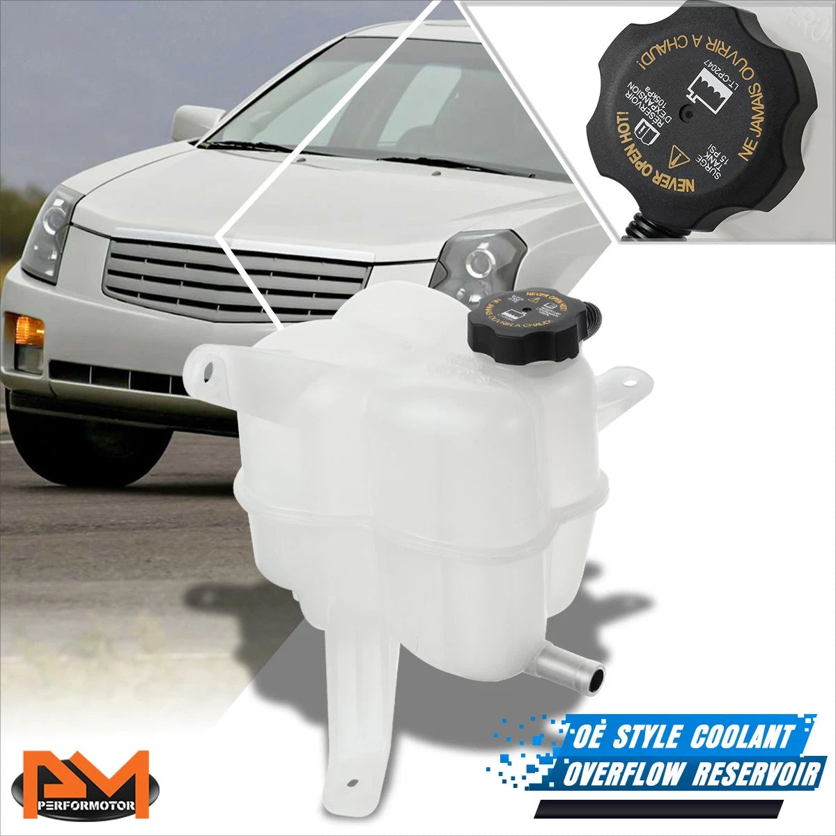 Coolant Overflow Reservoir for Cadillac CTS (2003–2006)
