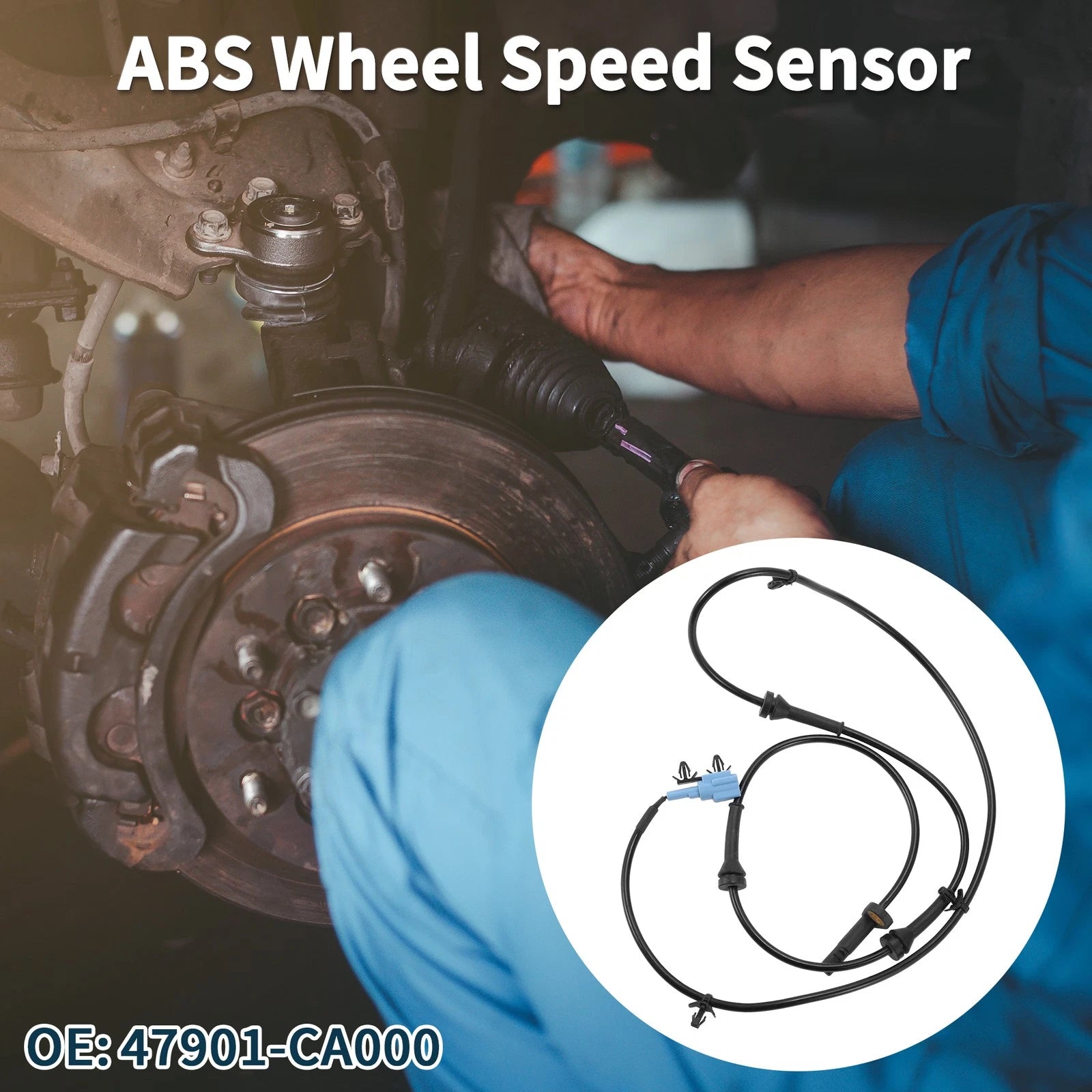 ABS Wheel Speed Sensor No. 47901-CA000 for Nissan Murano (2003–2007)