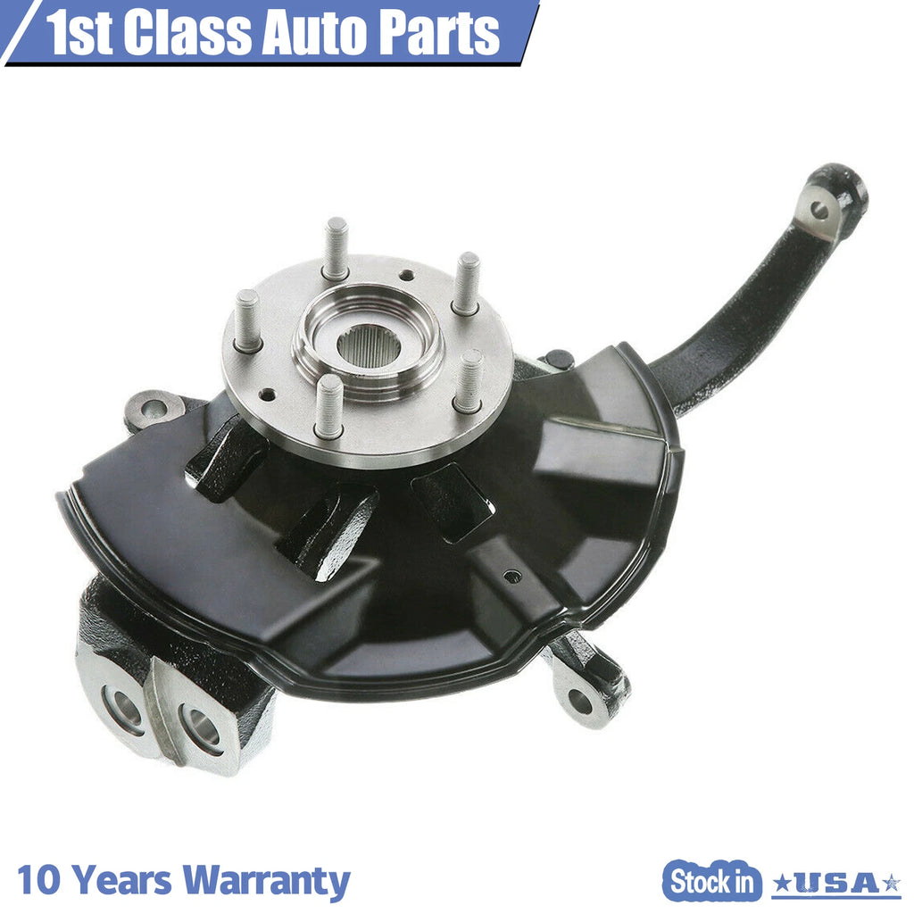 2X Front Wheel Hub & Steering Knuckle for Ford Lincoln Mercury (2006-2012)