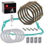 Clutch Friction Steel Plates Kit w/ Gasket for Honda XR200R (1981–2002)