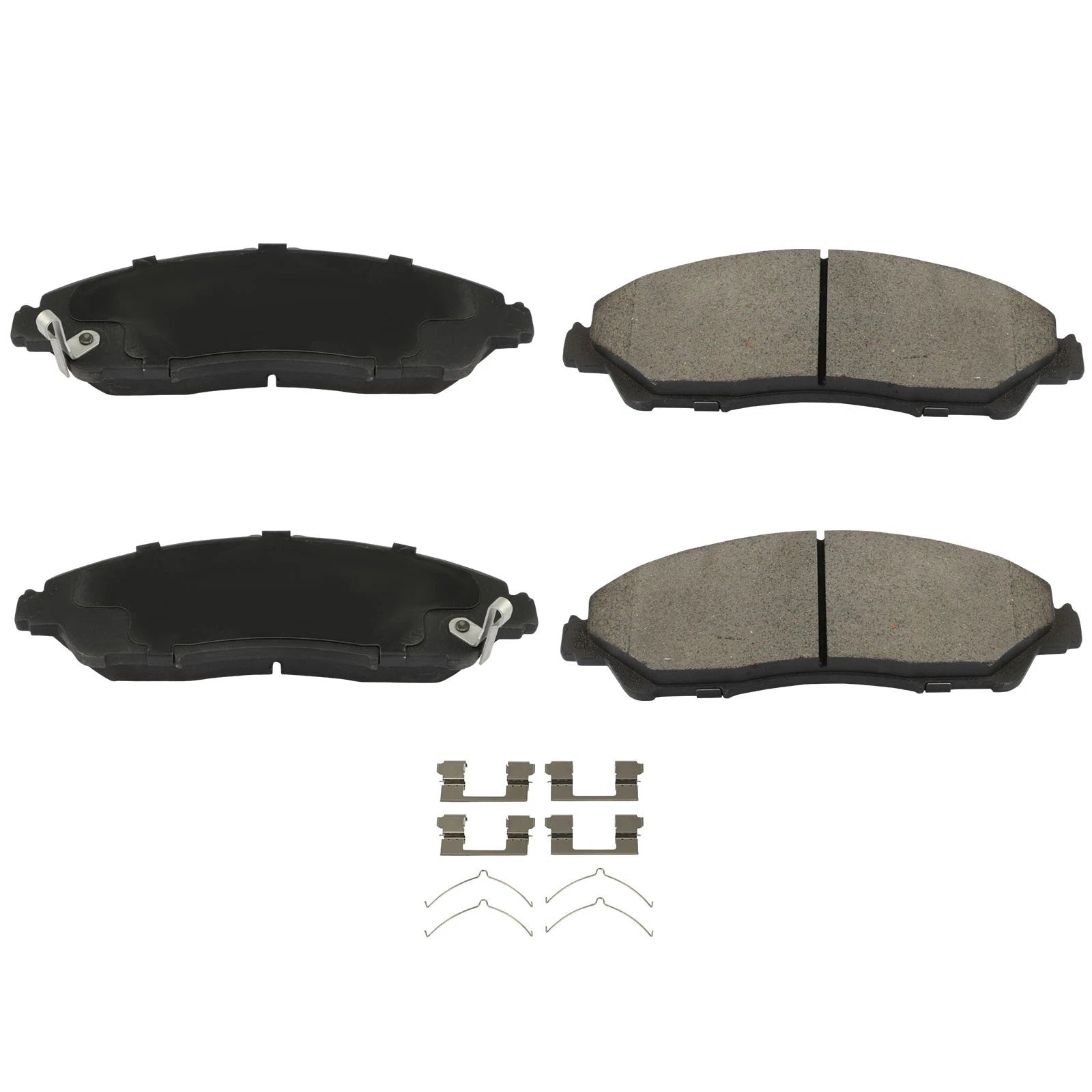 Front Ceramic Brake Pads Kit for Honda Ridgeline (2017–2022)