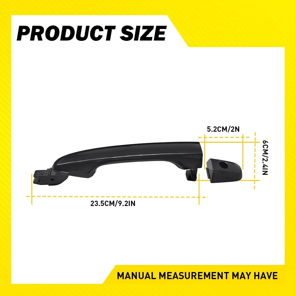 Front Left Exterior Door Handle for Honda Civic (2012â2015) CR-V (2012â2016)