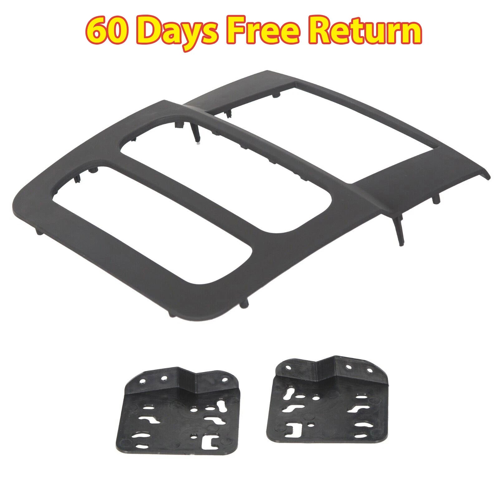 Double Din Stereo Dash Kit for Dodge Ram 1500 2500 3500 (2002–2005)