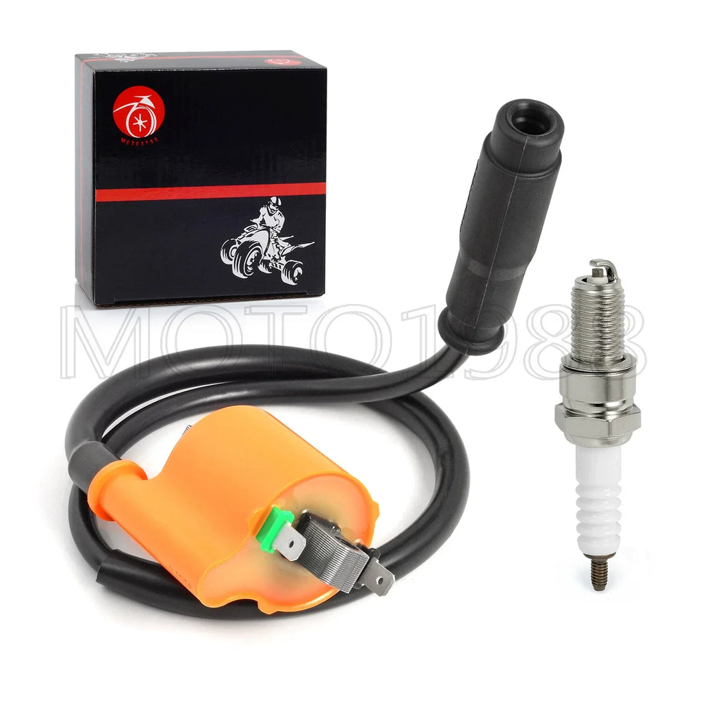 Ignition Coil Pack + Spark Plug CAP for Kawasaki Teryx 750 KRF750 (2008–2013)