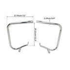 Chrome Saddlebag Guard Bracket for Harley Touring Electra Glide (1997–2013)