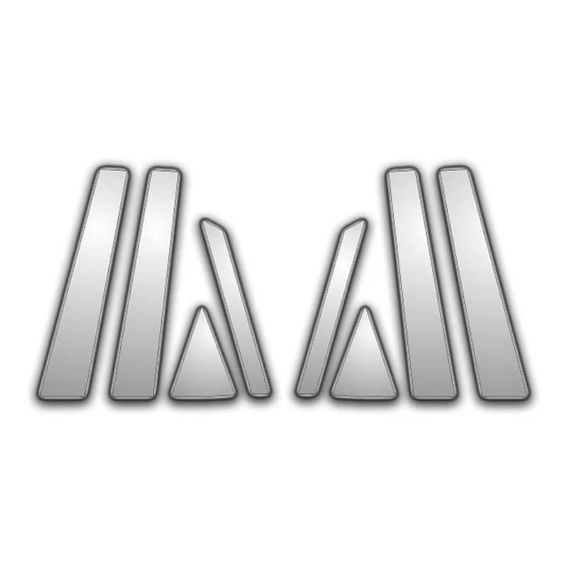Chrome Pillar Covers 8pc Set for Hyundai Tucson (2010–2015)
