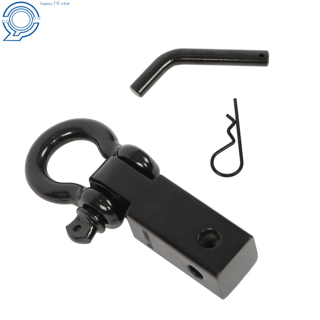2" Receiver Tow Hook with 3/4" D-Ring Shackle for Universal Fit