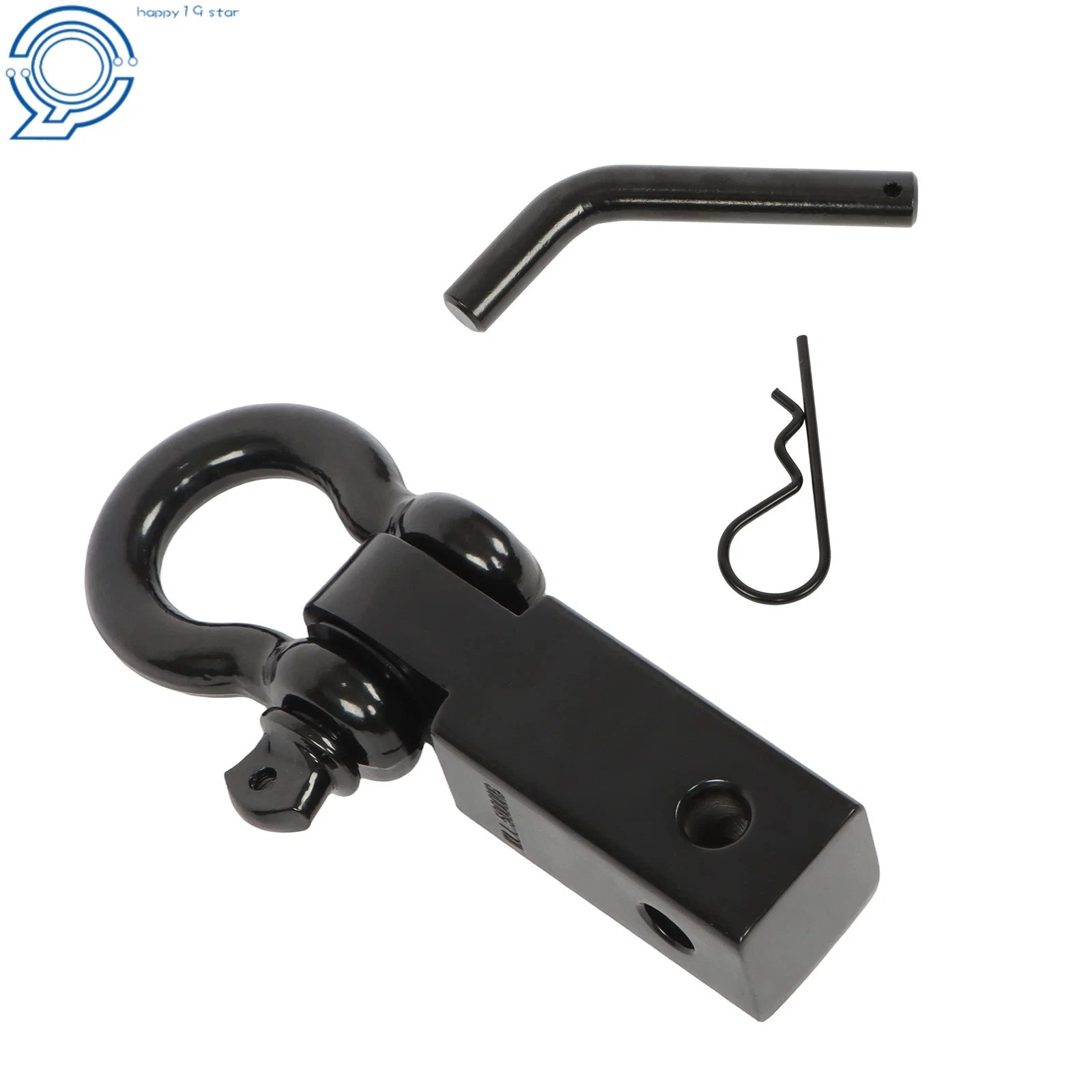 2" Receiver Tow Hook with 3/4" D-Ring Shackle for Universal Fit