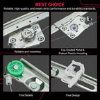 Rear Left Window Regulator W/O Motor for BMW 328i xDrive (2009–2012)