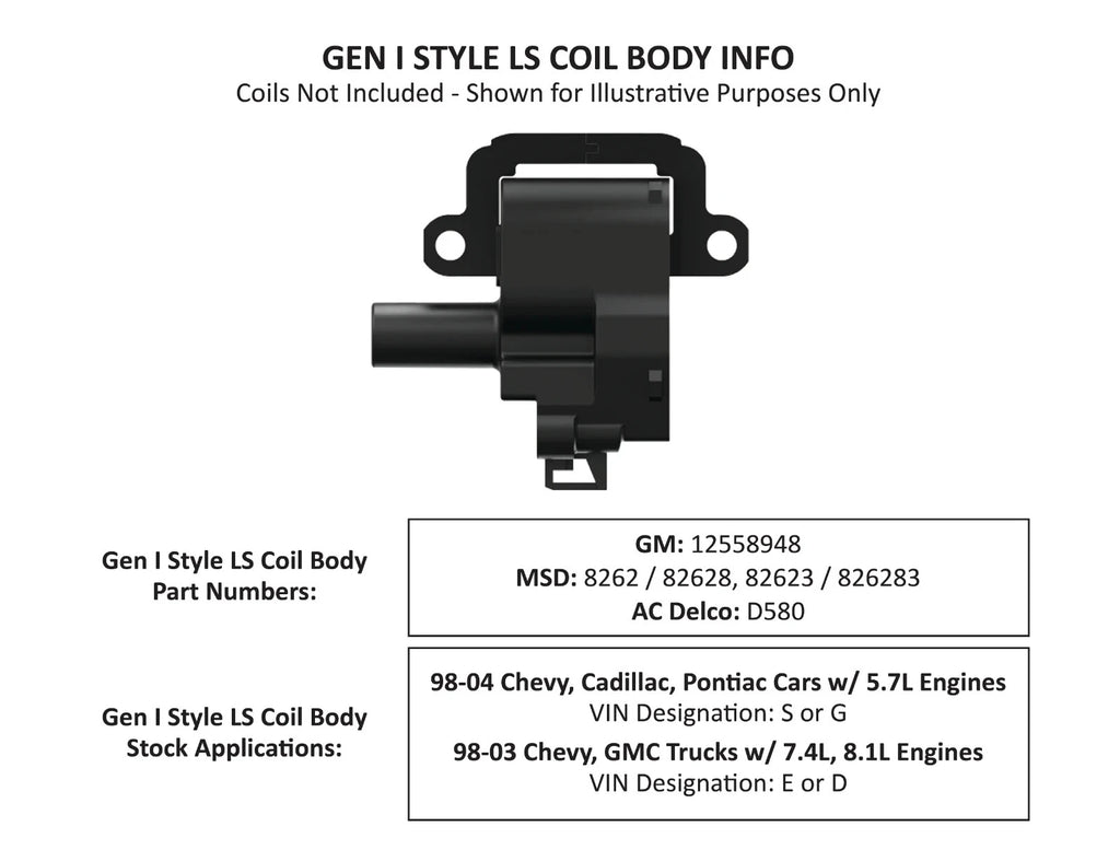 Aluminum Valve Covers w/ Coil Cover Replacement for Chevrolet LS Engines (1960–1970)