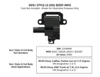 Aluminum Valve Covers w/ Coil Cover Replacement for Chevrolet LS Engines (1960–1970)