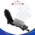 Oil Filter Cooler Housing Adapter for Chrysler Dodge Jeep Ram 3.6L (2011–2023)