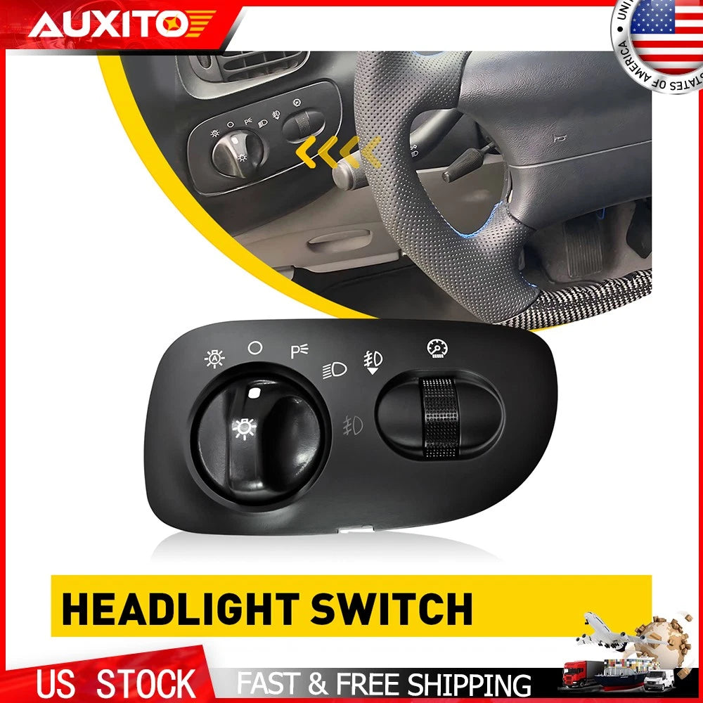 Headlight Switch for Ford F-150 (2000–2004) - Automatic, Fog Lights