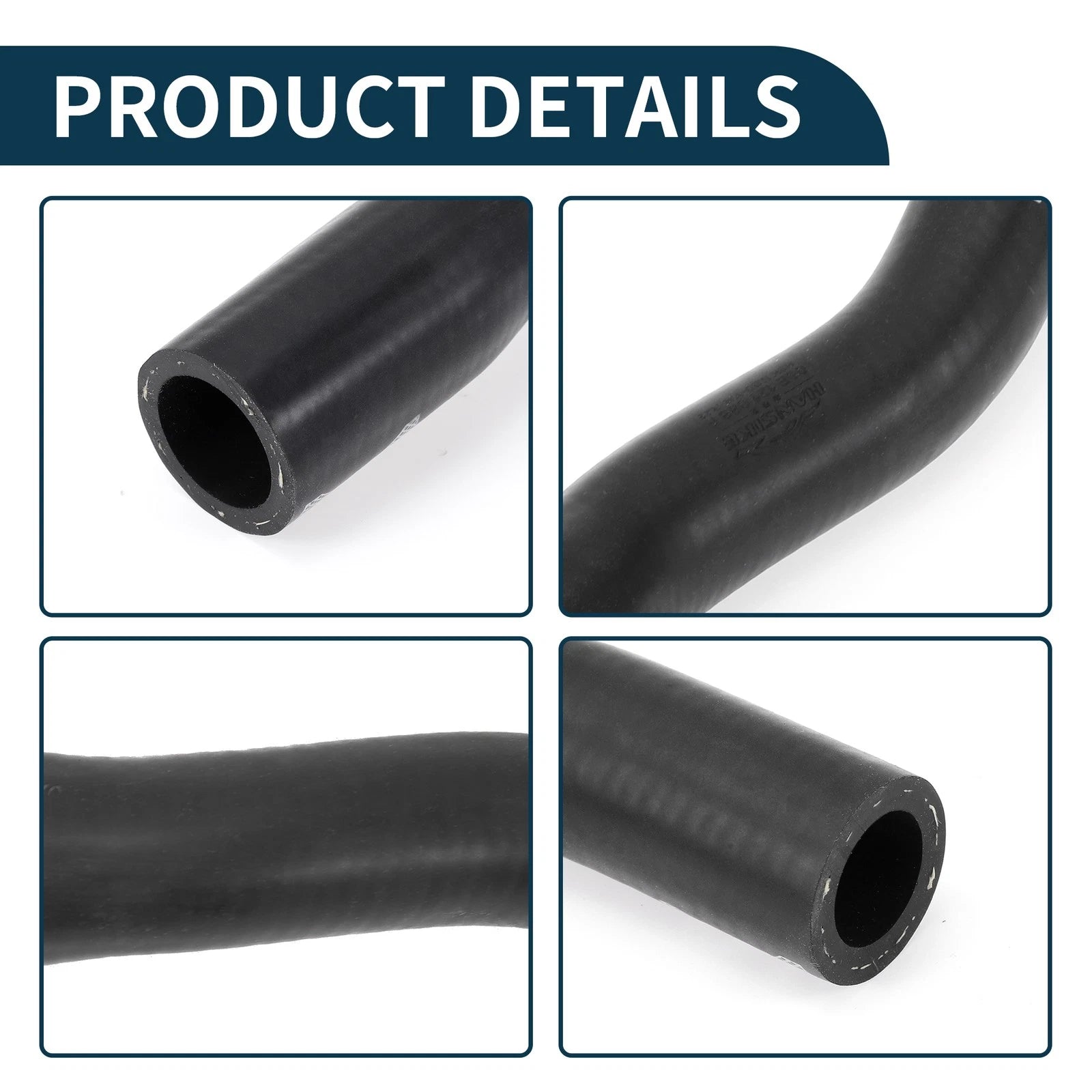 Radiator Hose Coolant Pipe for Audi A6 (2008–2011) No. 06E121088F Rubber