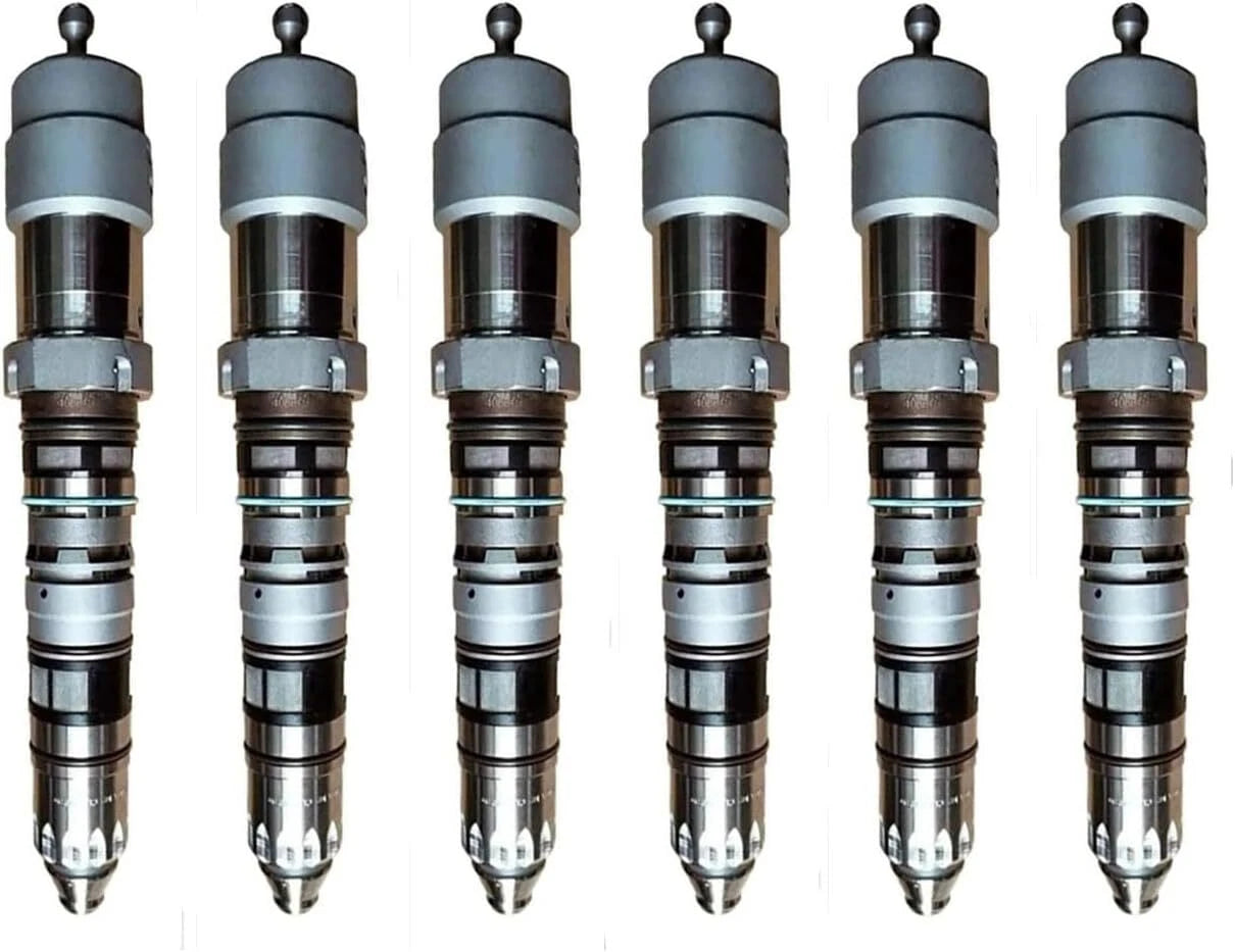 Set of 6 Fuel Injectors 4902827 4902828 for Cummins QSK23 QSK60