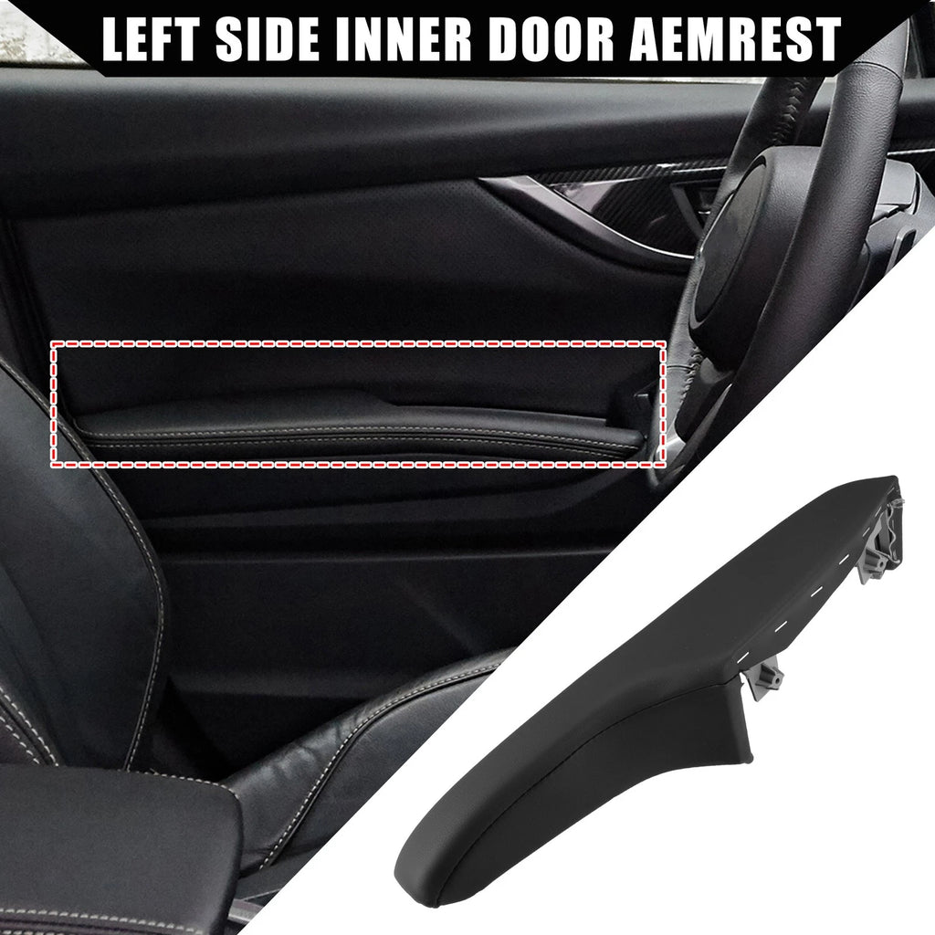 Front Left Inner Door Armrest for Dodge (2011–2023) No. 1WK37DX9AB Faux Leather
