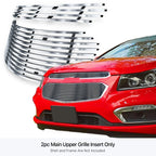 Stainless Silver Billet Grille Insert for Chevy Cruze (2015-2015)