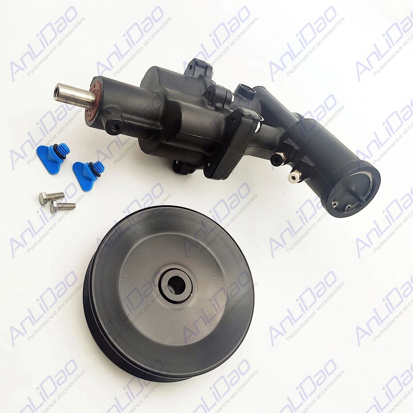 Sea Water Pump Assembly with Pulley for MerCruiser (46-8M0118068, 46-8M0118069)