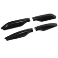 4 x Glossy Black Roof Rack Rail End Cover Caps for Toyota Prado (2009-2023)
