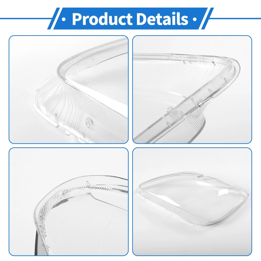 Headlight Lens Cover for Honda CR-V (2005–2006) PC Clear