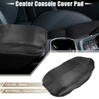 Center Console Armrest Cover for Toyota Camry (2007–2011) Faux Leather Black