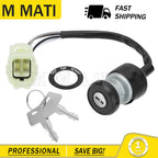 Ignition Key Switch with 2 Keys 27005-Y006 for Kawasaki Mule PRO MX (2019–2024)