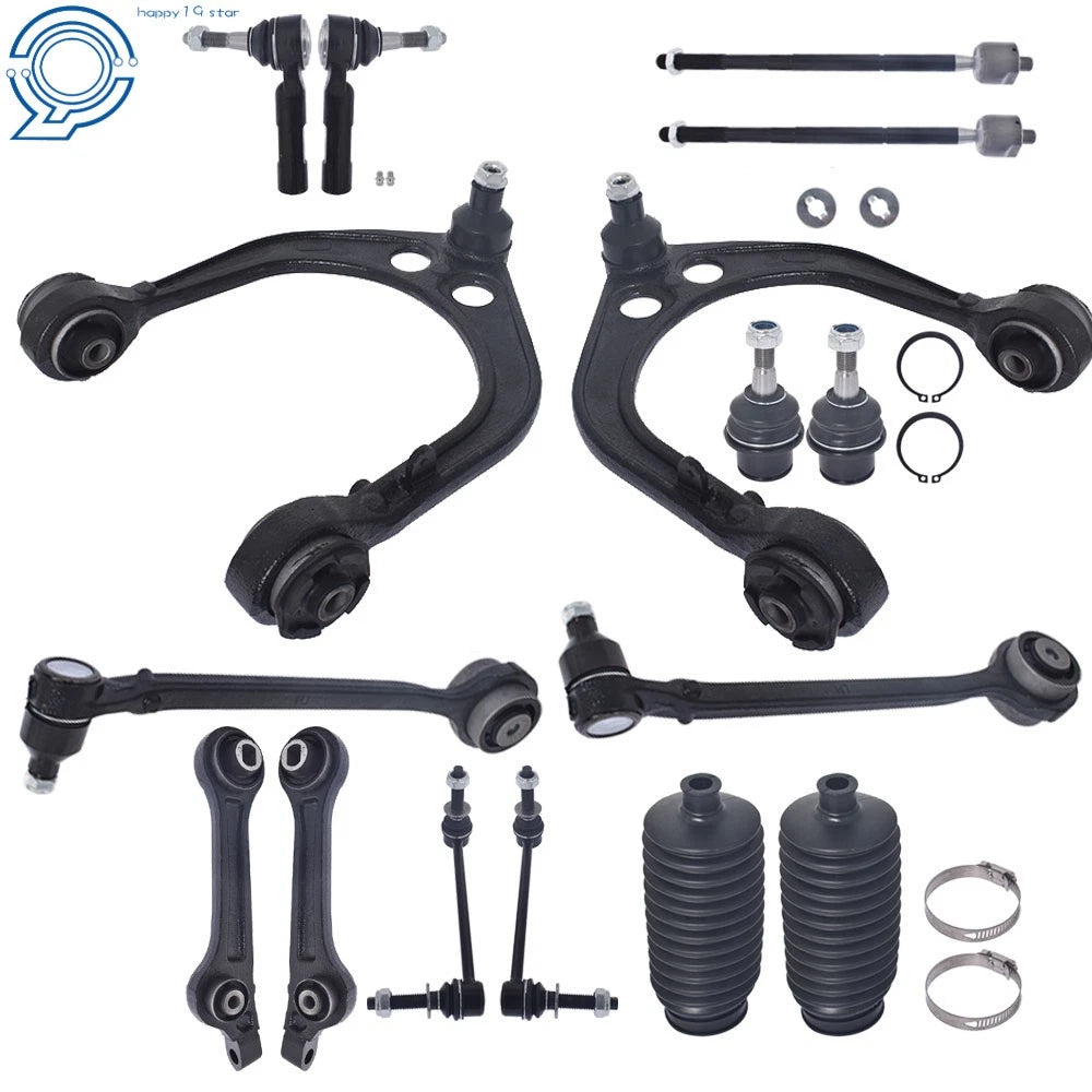 Set of 16 Front Control Arms Tie Rods for Dodge Challenger (2011–2014)
