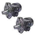 Set of 2 Hydraulic Motors for Char-Lynn H Series (3.5 IN3/R, 2 Bolt)