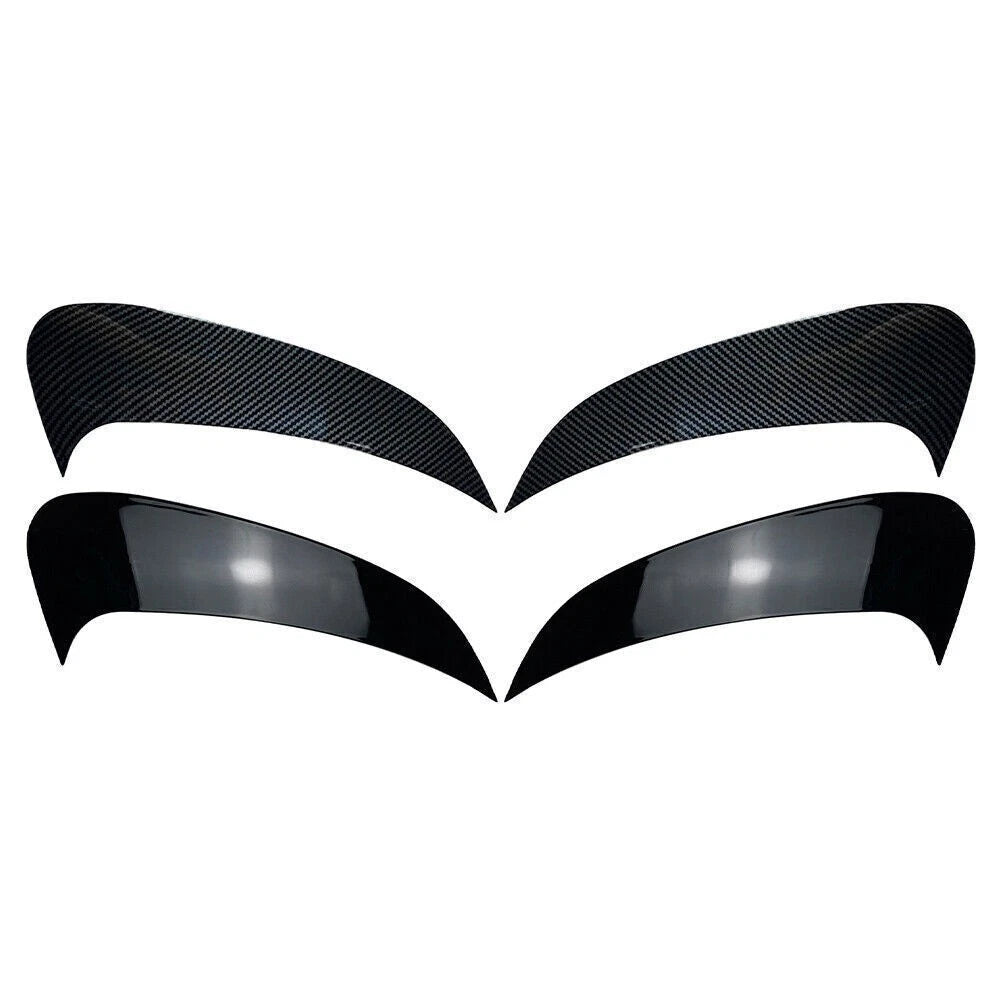Rear Bumper Splitter Spoiler Canard for Benz C-Class W206 (2022–2023) Carbon Fiber