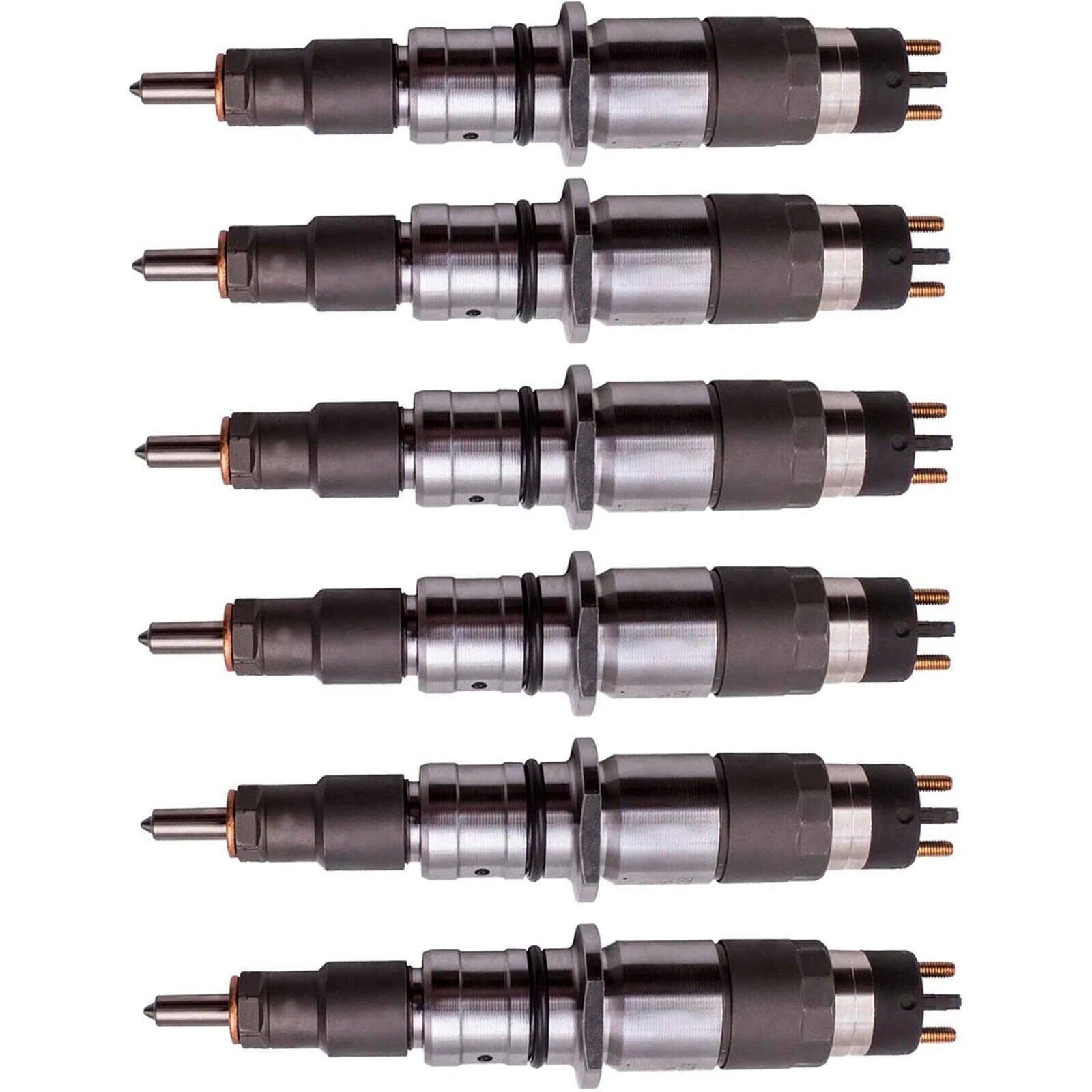 6X Fuel Injector 6754-11-3011 for Komatsu 6D107 PC200-8 PC220-8