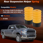 Rear Suspension Helper Spring Kit for Dodge RAM ProMaster 1500 2500 3500 (2014–2023)