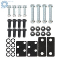 Set of 4 Retractable Golf Cart Seat Belts & Bracket Kit for EZGO Yamaha Club Car