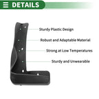 Mud Flaps Splash Guards Set of 4 for Honda Jade (2017)