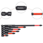 6pcs Magnetic Non-Slip PH2 Cross Screwdriver Set for