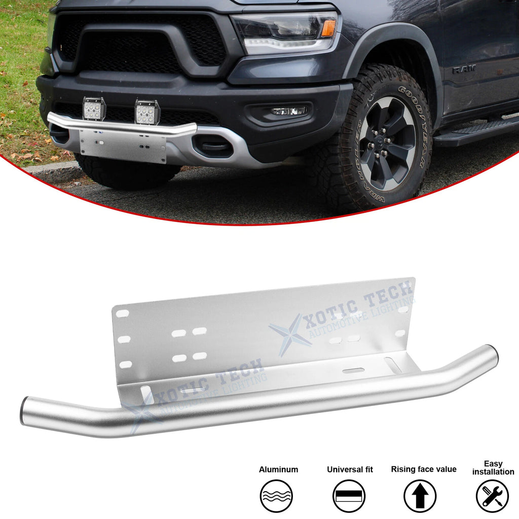 Front Bumper Plate Mount Bracket for Ram, Lincoln, Rivian (2024–2025)