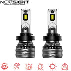 2X H11 H8 H9 LED Headlight Bulbs for NOVSIGHT (6500K 40000LM 200W)