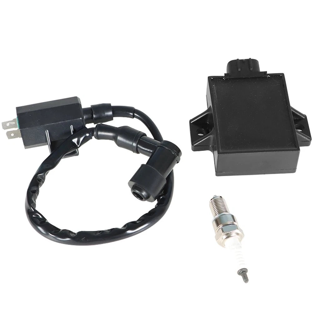 Ignition Coil Spark Plug CDI for Kawasaki Bayou 220 250 (1990–2004)