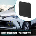 Front Left Tow Hook Cover for Toyota CHR (2021–2022) No. 52128F4200 Black