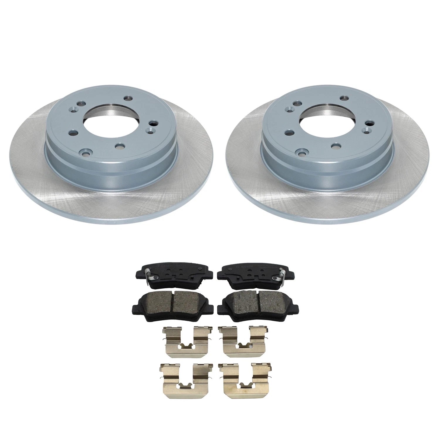 DuraGo Rear Rotors & Bosch QuietCast Ceramic Disc Brake Pads Kit for Azera Sonata (2006–2015)