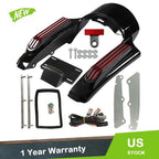 Rear Fender Fascia with LED Light Kit for Harley Touring Electra Glide Road King (2014–2022)