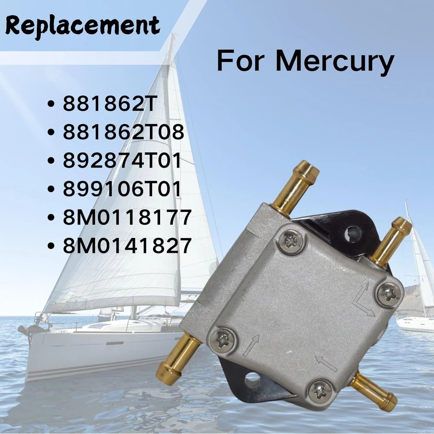 Fuel Pump for Mercury Outboard 30HP-60HP (4-Stroke EFI)