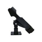 Adjustable Black ABS Fishing Rod Holder for Boat (20-25 mm)