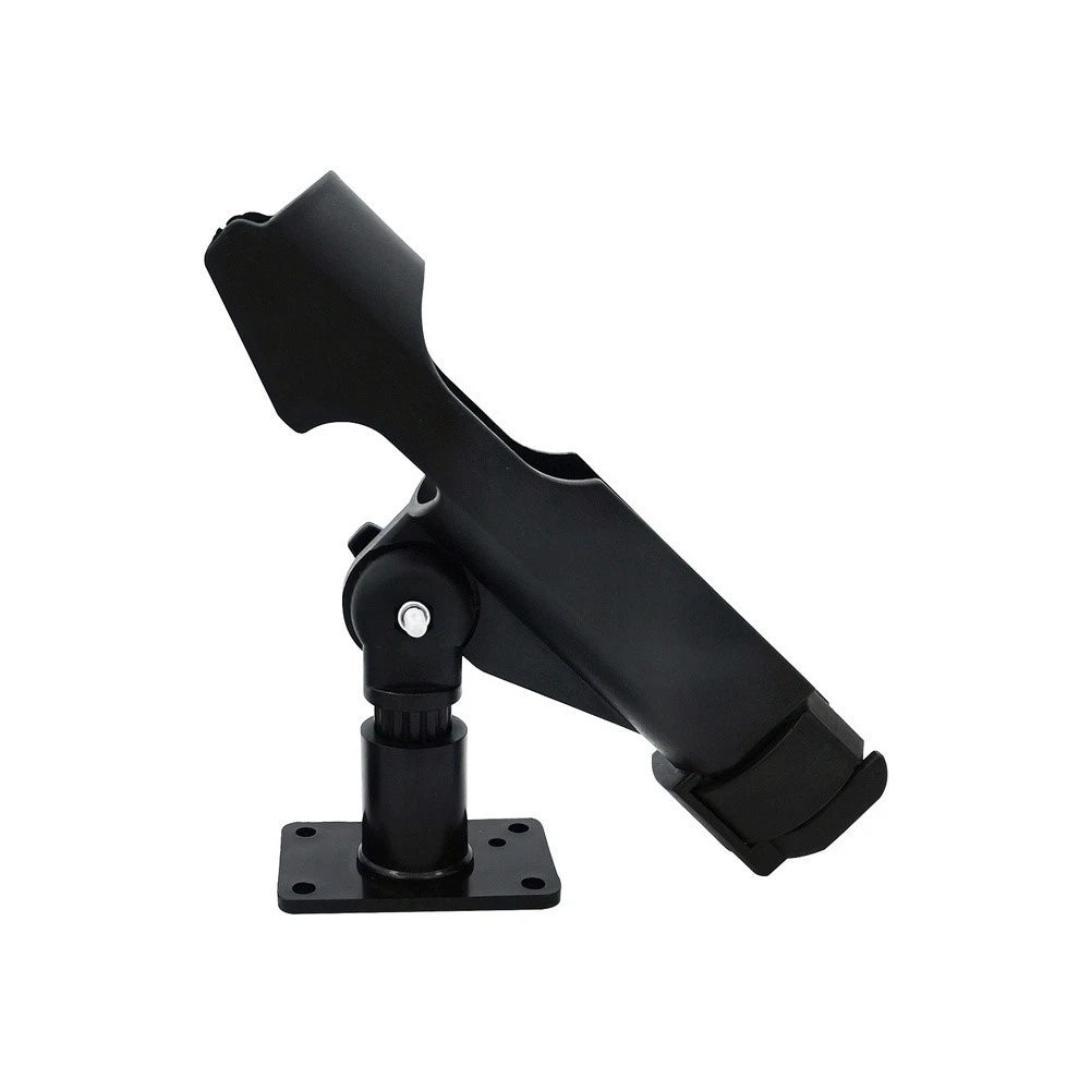 Adjustable Black ABS Fishing Rod Holder for Boat (20-25 mm)