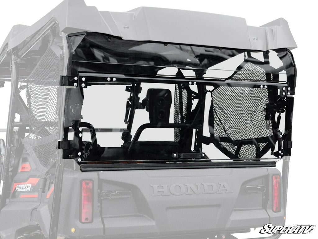 Light Tint Rear Windshield for Honda Pioneer 700-4 (2014–2023)