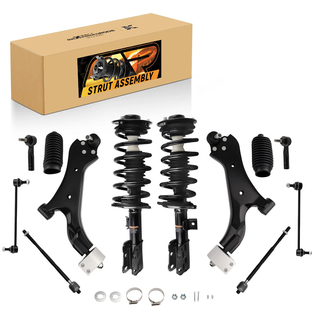 Suspension Kit for Saturn Vue (2008–2009) Front Struts, Control Arm, Sway Bars