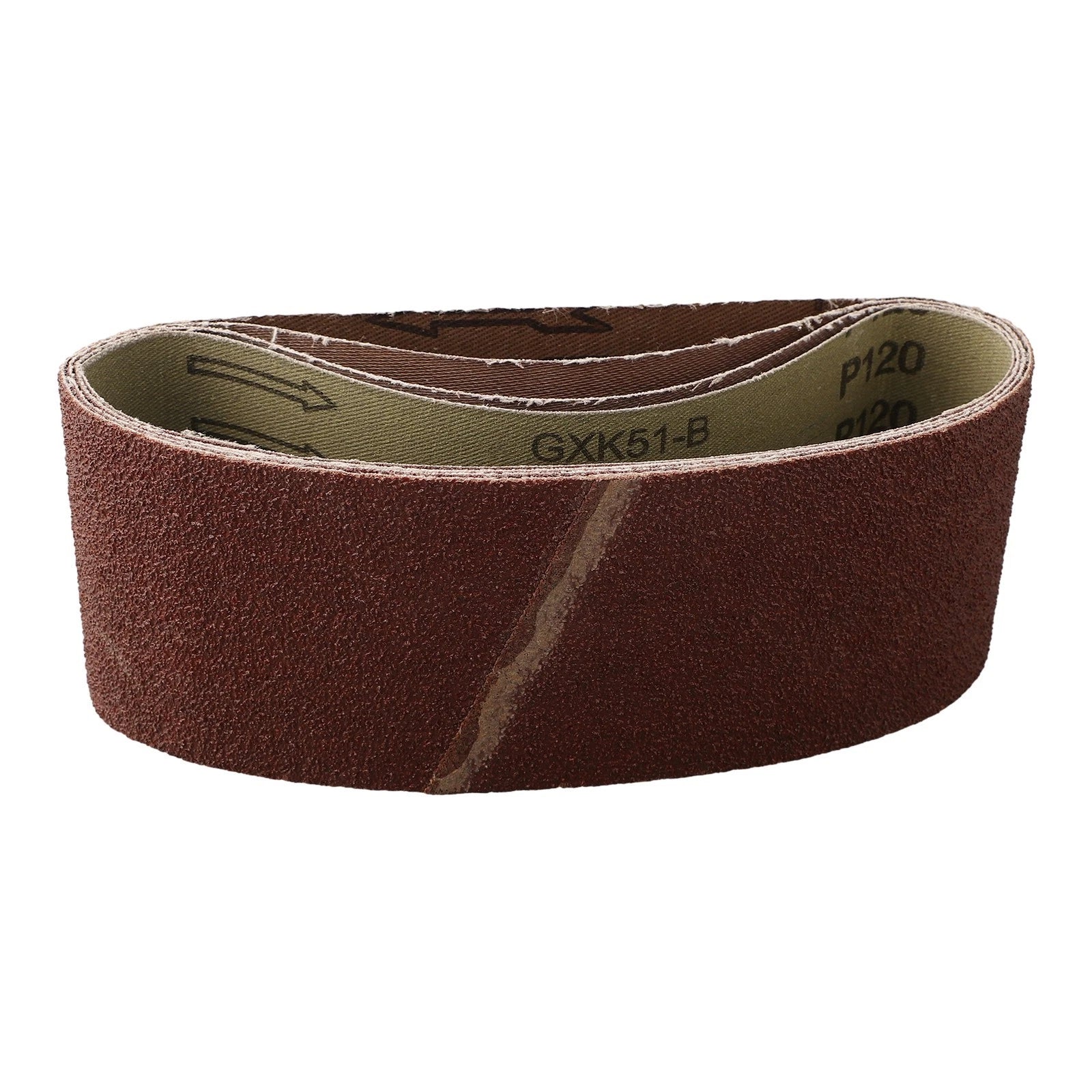 Set of 4 Sanding Belts 75x457mm 3"x18" Mixed Grit 40 60 80 120