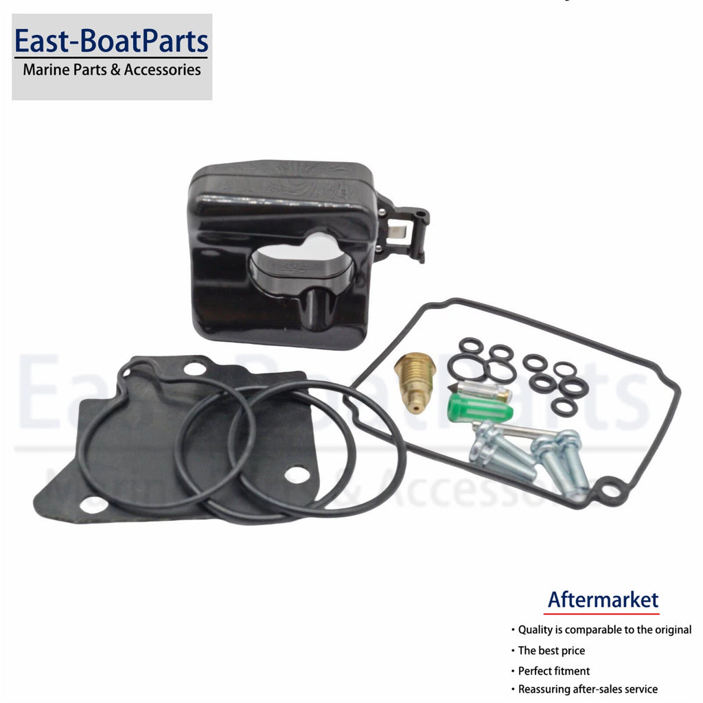Carburetor Rebuild Kit with Float for Yamaha 75-100HP (4-Stroke) (67F-W0093-00-00)
